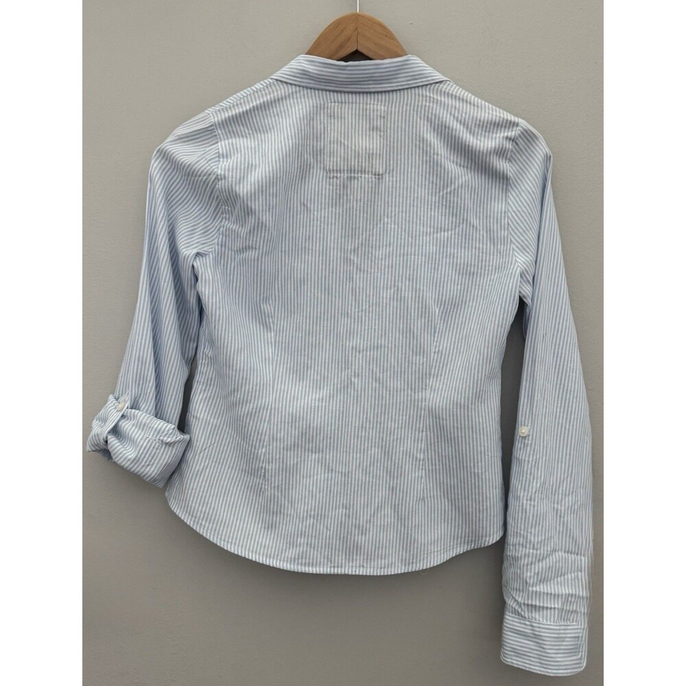 Hollister "Oxford Icon Shirt" Size Small Button Down Slim Fit 100% Cotton - Picture 4 of 14